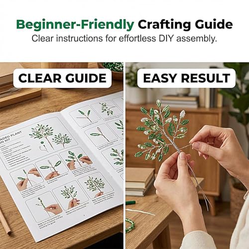 Kit de démarrage de perles pour création de bijoux DIY et rampantes
