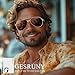 gesruny Polarized Aviator Sunglasses for Men Women- Fashion Shades Retro Sun Glasses Driving Fishing Golf UV Protection
