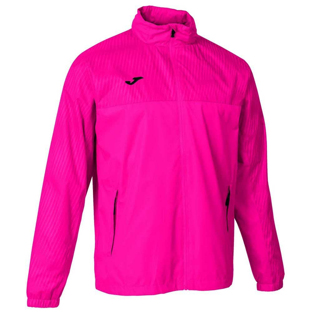 Joma Men's Raincoat Montreal, Fluorescent Pink, XL