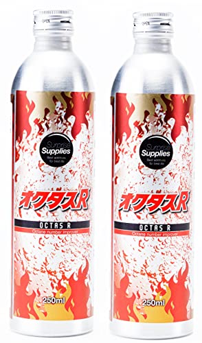 Amazon.co.jp: オクタン価向上剤 オクタスR 250ml x2 濃縮タイプ : 車