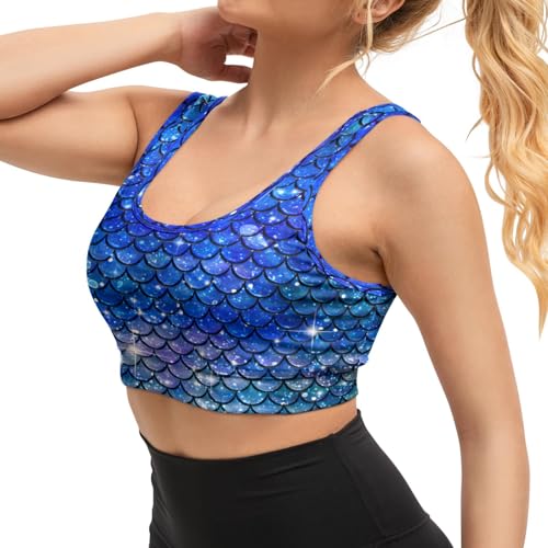 Image of Yoga top Women's Cheerleading Uniform Gym Outfit Running Crop Tops Yoga Shirts Casual Tank Top
