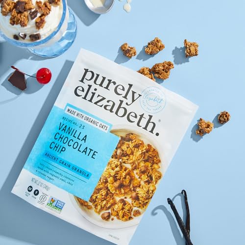 image for purely elizabeth. Purely Elizabeth Vanilla Chocolate Chip Granola, Mad