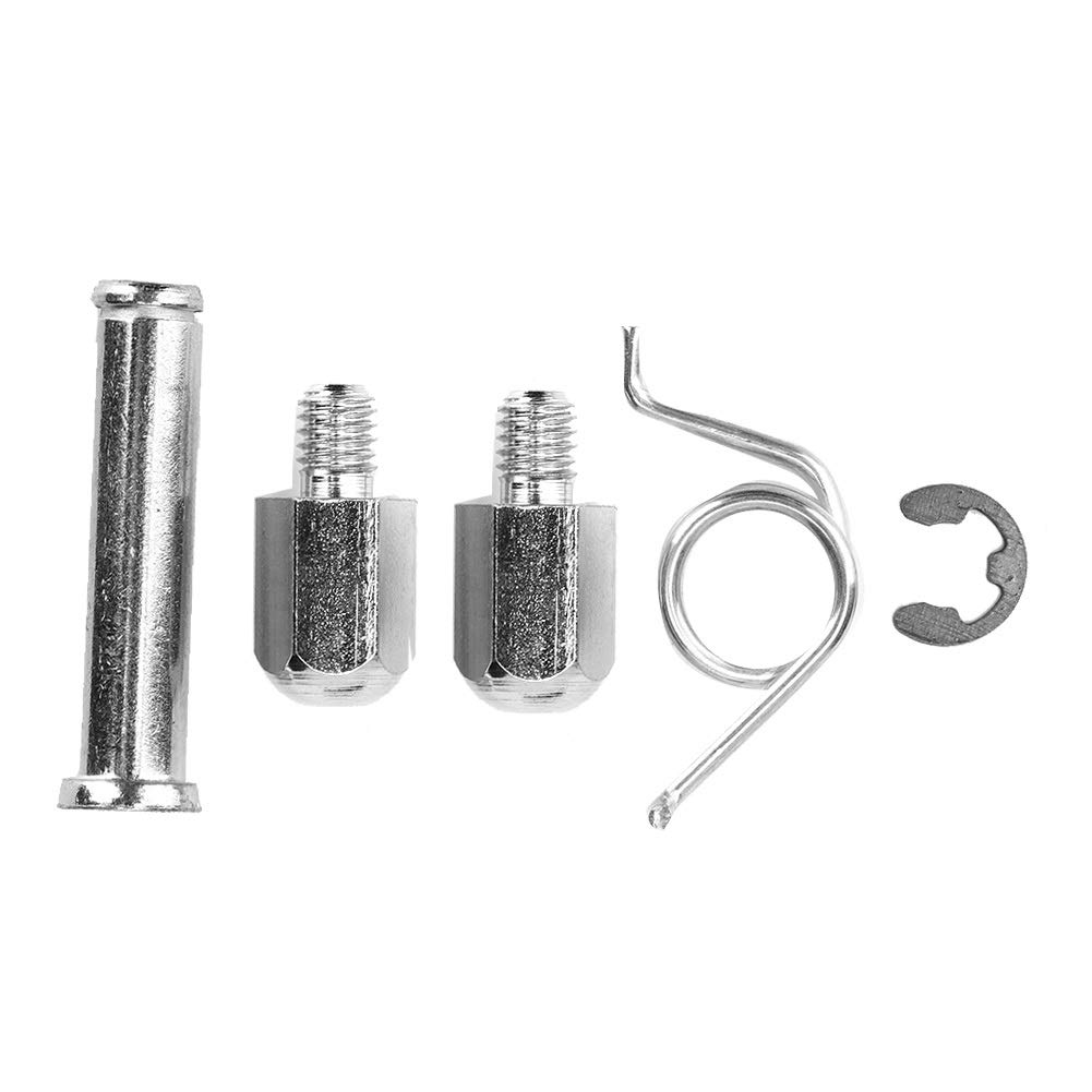 KSTE Alluminio Compatible with Moto Anteriore Pedane Fits Pedale di Ricambio Compatible with YZF R1 R6 R6S