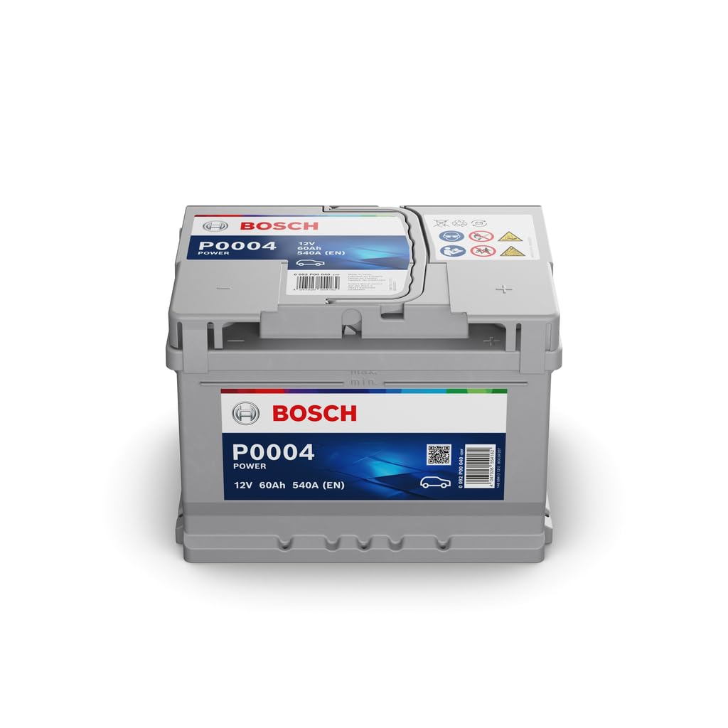 BOSCH Batteria 60, Ah 540, A/EN 0 092 P00 040 L 242mm B 175mm H 175mm Compatibilità con RENAULT Clio 3 Hatchback BR0/1, CR0/1 Scénic 3 JZ0/1 Trafic 2 Furgonato FL, PEUGEOT 207 WA, WC, FORD