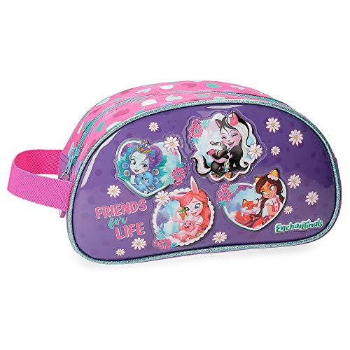 Enchantimals In the Woods Nececer, aanpasbaar, paars, 24 x 14 x 10 cm, polyester