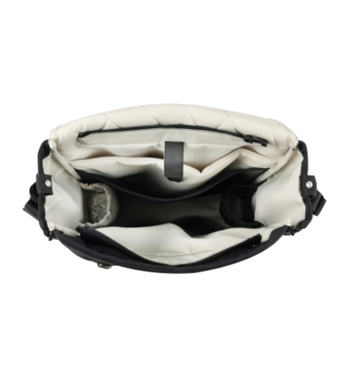 Maxi-Cosi zaino fasciatoio, capiente e pratico per uscire, tappetino fasciatoio XL, capacità 19,5 L, tasca porta pannolini, Ink Black