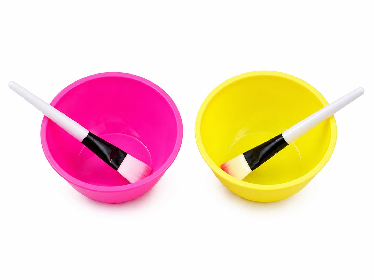 Facial Mixing Bowl & Applicator Brush Set | Face Pack & Mask Mixing Kit for Skincare, Home & Salon | Set of 2-image-5