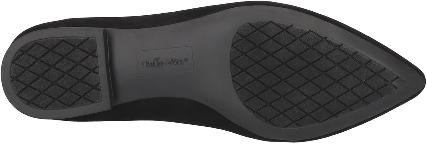 Bella Vita Mireya Womens Slip On 6 BM US BlackSuede