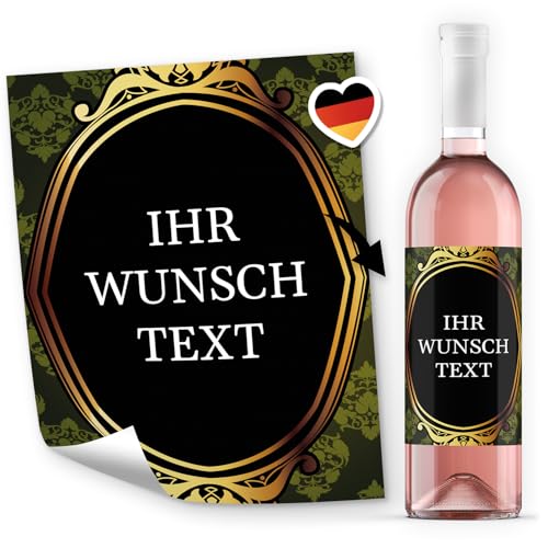 JoliCoon Lieblingsmensch Geschenk - Flaschenetikett 8,5x12cm - Partner Geschenke