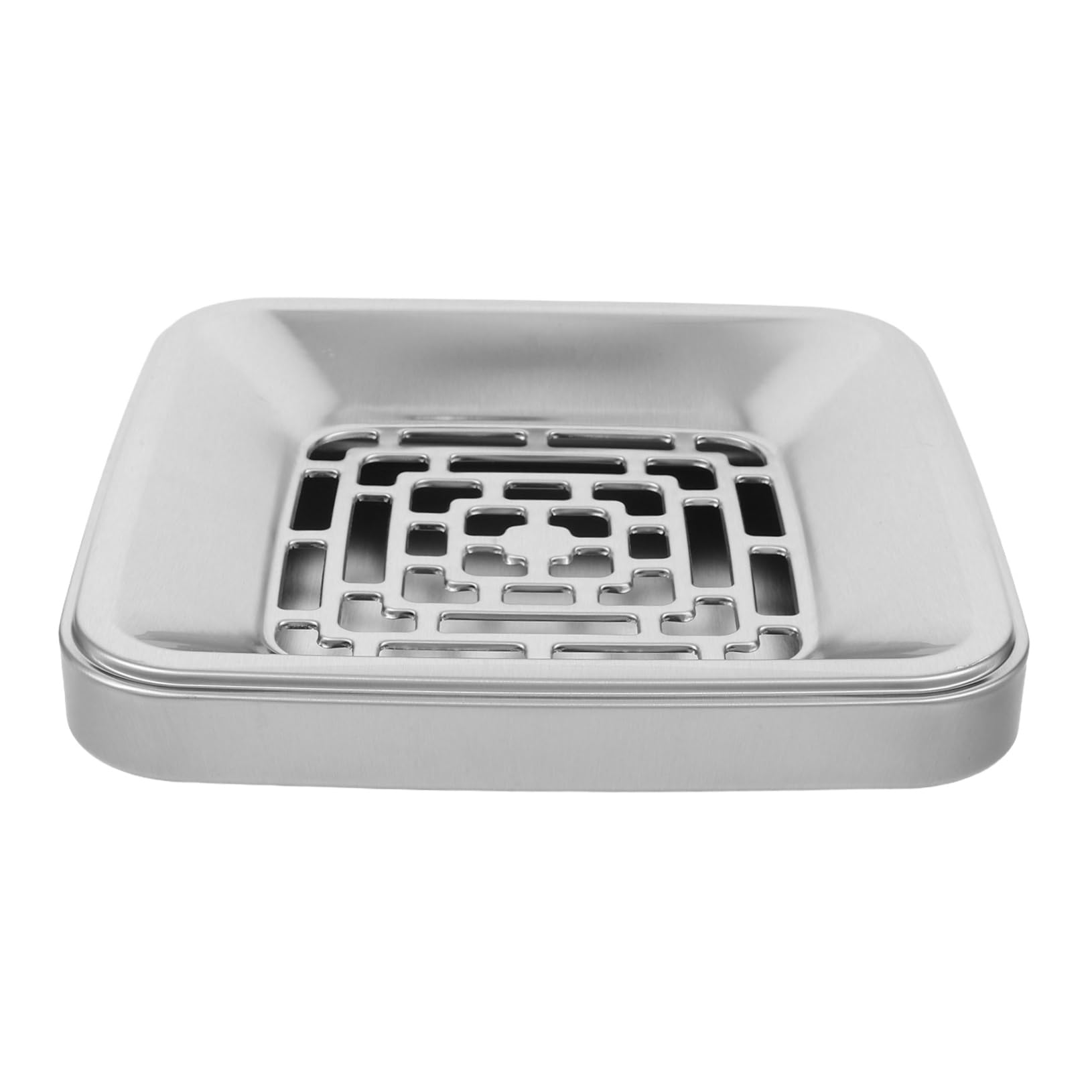 Tapa de Cubo de Basura de Acero Inoxidable para Exterior 1 Pieza