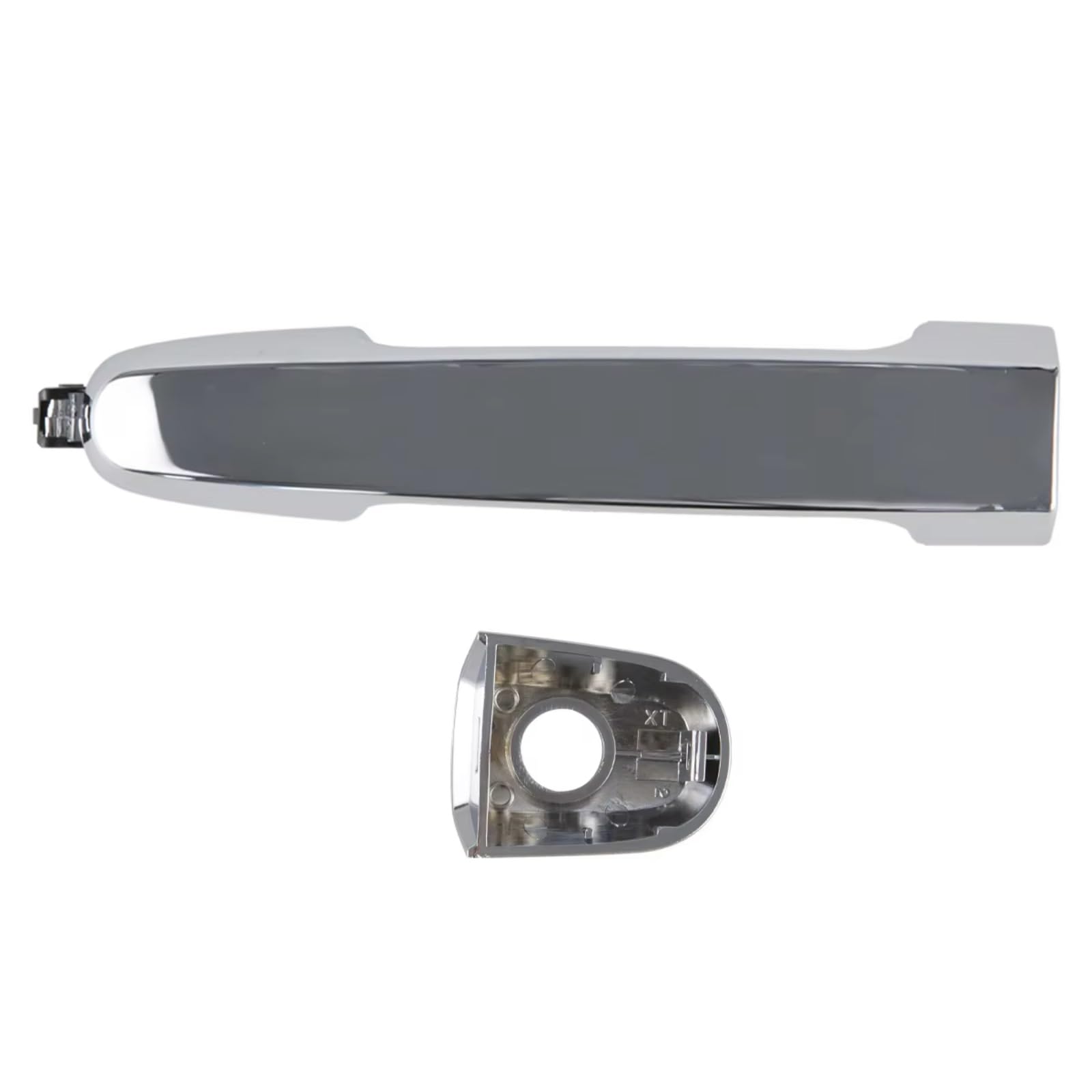 IUKMR for Toyota for Camry for Vios for Fortuner for Hilux for Vigo for Corolla for Matrix for Yaris 2005-2015 Exterior Outer Door Handle Chrome Car Outer Door Handle(Front with Hole)