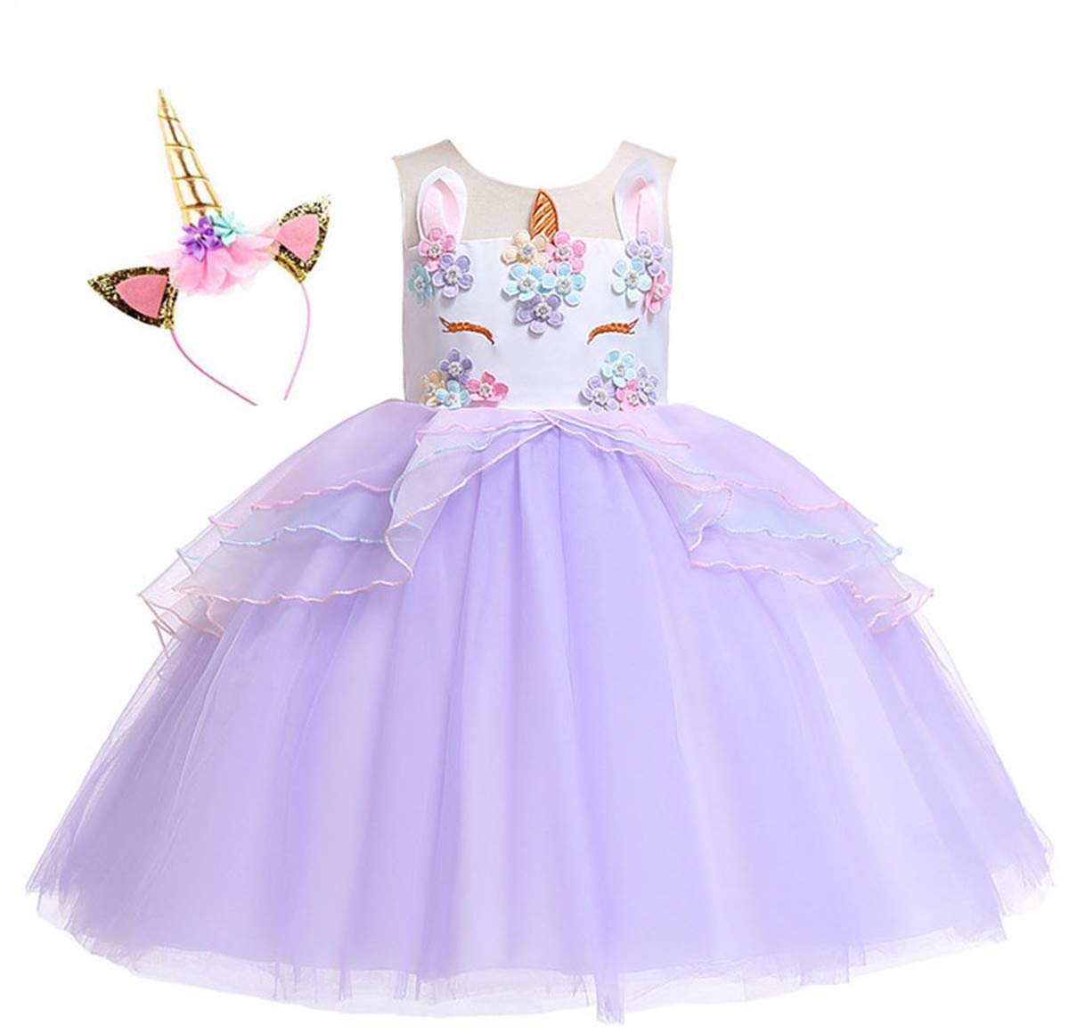 girls unicorn dress up