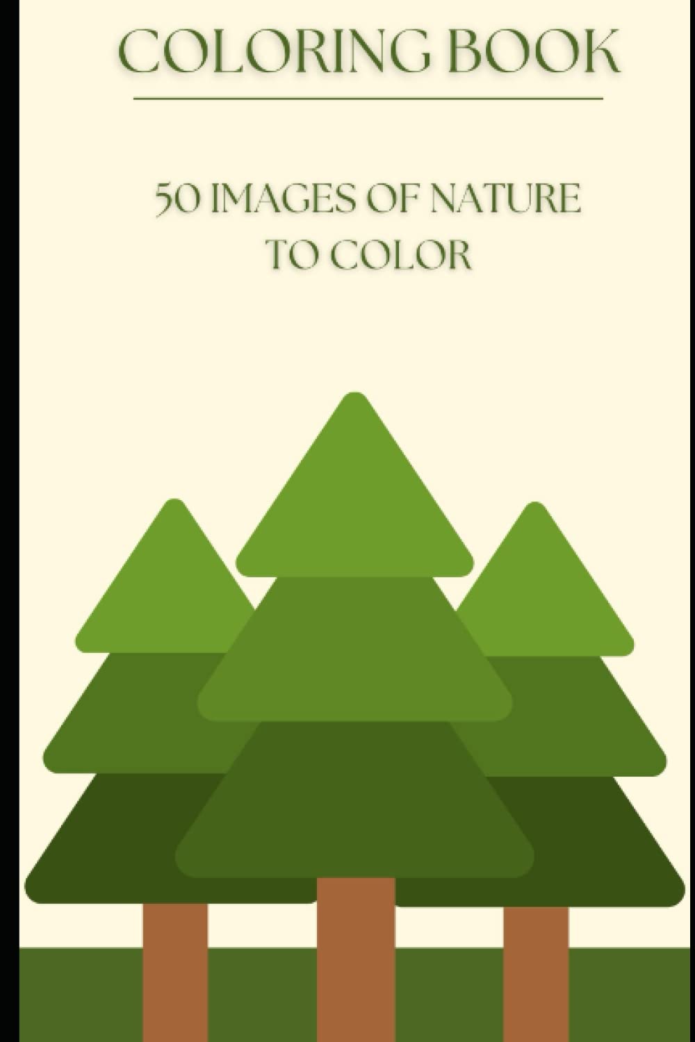 Coloring Book: 50 images of nature to color