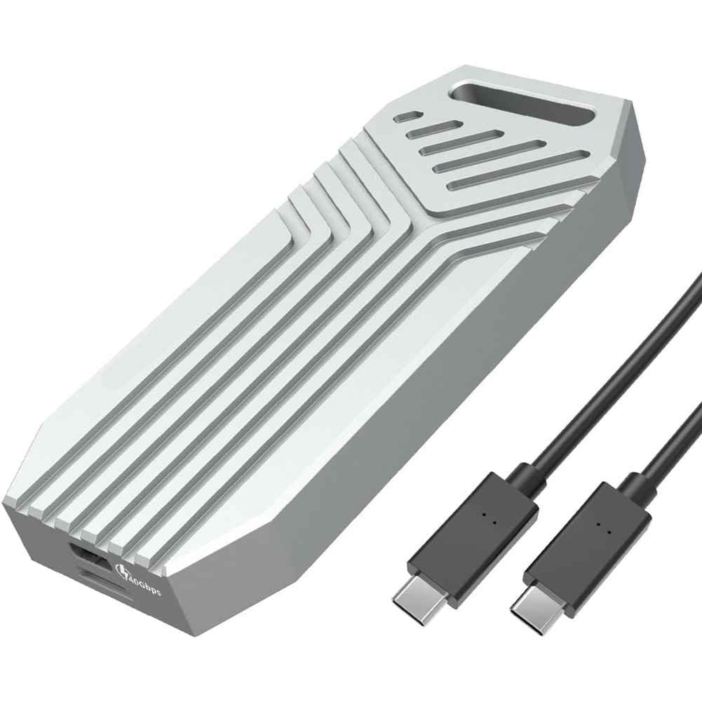 ISTOVO 40Gbps M.2 NVMe SSD Obudowa USB4 C Zewnętrzna Przenośna Obudowa M2 NVMe z Aluminium Wsparcie Thunderbolt4 Bez Narzędzi