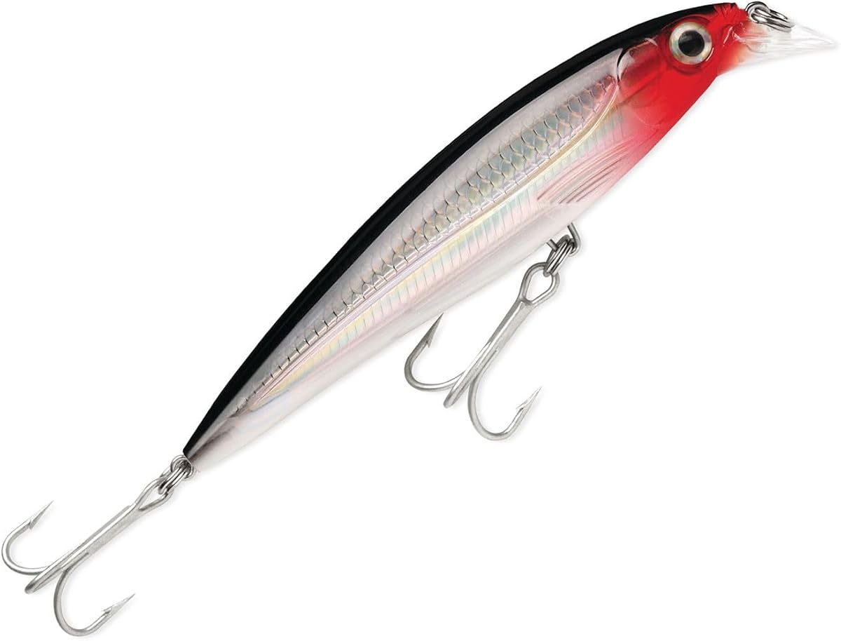 X-Rap Jerkbait de agua salada, cebo duro costero y señuelo de pesca Striper | Cebo duro costero, róbalo, gallineta nórdica, trucha moteada y señuelo de pesca striper