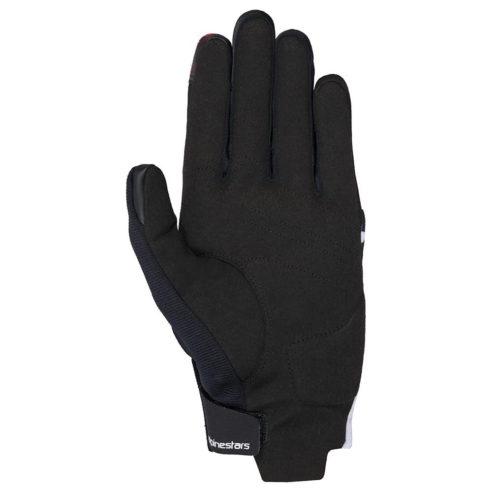 Alpinestars MM93 Reef V2 Guanti da moto, nero/bianco/rosso, S