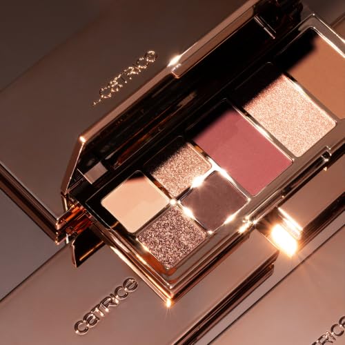 Catrice The Luminous Edit Eye & Face Palette palette yeux et visage, hautement pigmenté, luminescent, chatoyant, intense en couleurs (15g) – vue 8