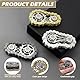 Sxutop 3 Stück Metall Kette Getriebe Fidget Spinner, Kinetische Kette Fidget Spielzeug zum Stressabbau Anti Stress ADHS Sprocket Spielzeug mit Glatten Lagern für Erwachsene Stress Relief