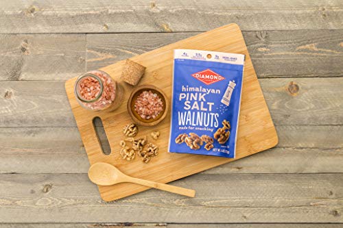 Image of Diamond of California Himalayan Pink Salt Walnut Snack Nuts, 4 oz. (Pack of 4)