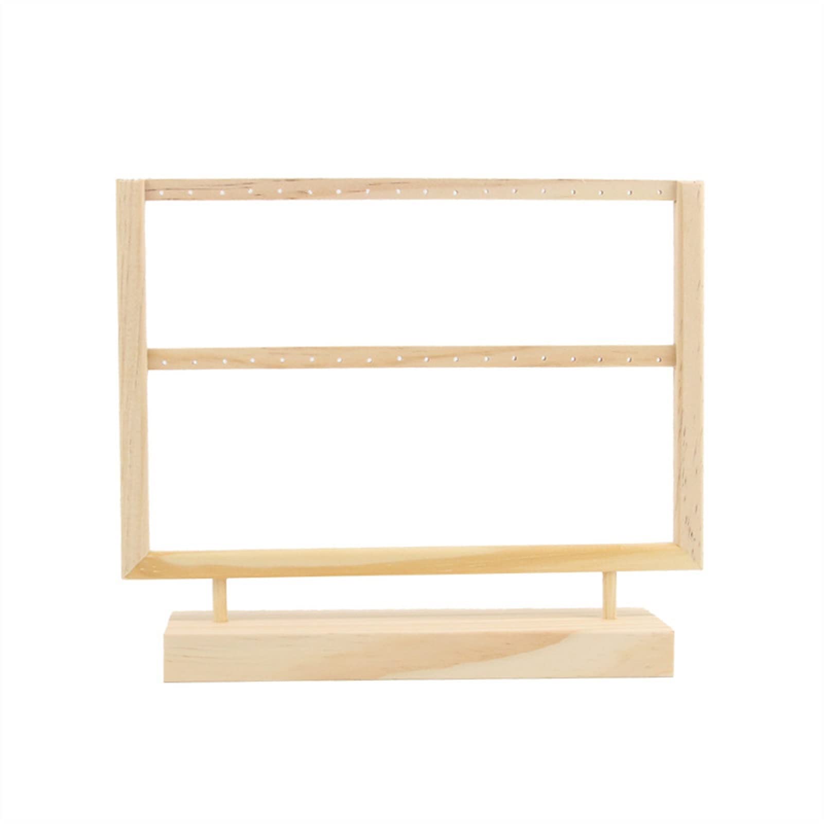 Schmuckständer, Schmuckständer, Retro-Holz-Ohrstecker-/Ohrringhalter, Thekendisplay, Schmuckständer als Geschenk für Frauen und Mädchen