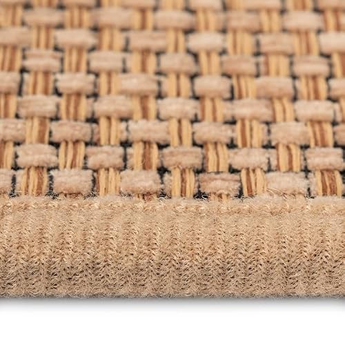 Miniatura 7 de Akozlin Pasos De Escalera Antideslizantes Para Peldaños De Madera, Alfombra De Escalera Para Niños Y Mascotas Beige 15p