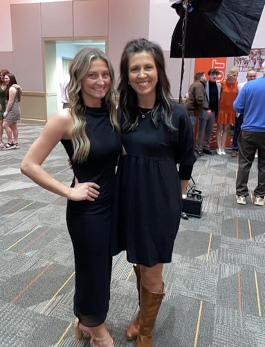 Dokotoo Womens Summer Dresses Casual Tunic Dress Short Sleeve Crew Neck Flowy Babydoll Dress4