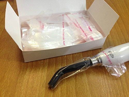 Einweg-LED-Lichtleitungshülsen, 200 Stück, Implantat-Schutzabdeckungen für Aushärtungsspitzen – Kunststoff-Optik und transparente Folie