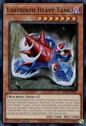 Labyrinth Heavy Tank - MP24-EN257 - Ultra Rare - 1st Edition miniatura 1
