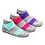 Mint, Fuchsia, and Purple