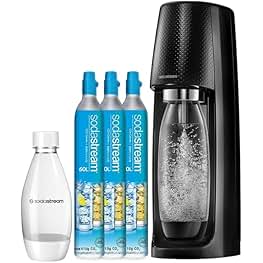 SodaStream 炭酸水メーカー 本体+ボンベ2本未使用ボトル sodastream ソーダストリーム 炭酸水メーカー ボンベ（空
