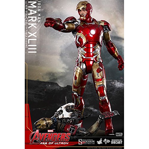 Sideshow 1:6 Scale Avengers Age Of Ultron Iron Man Mk Xliii Mms Figure #TOP4
