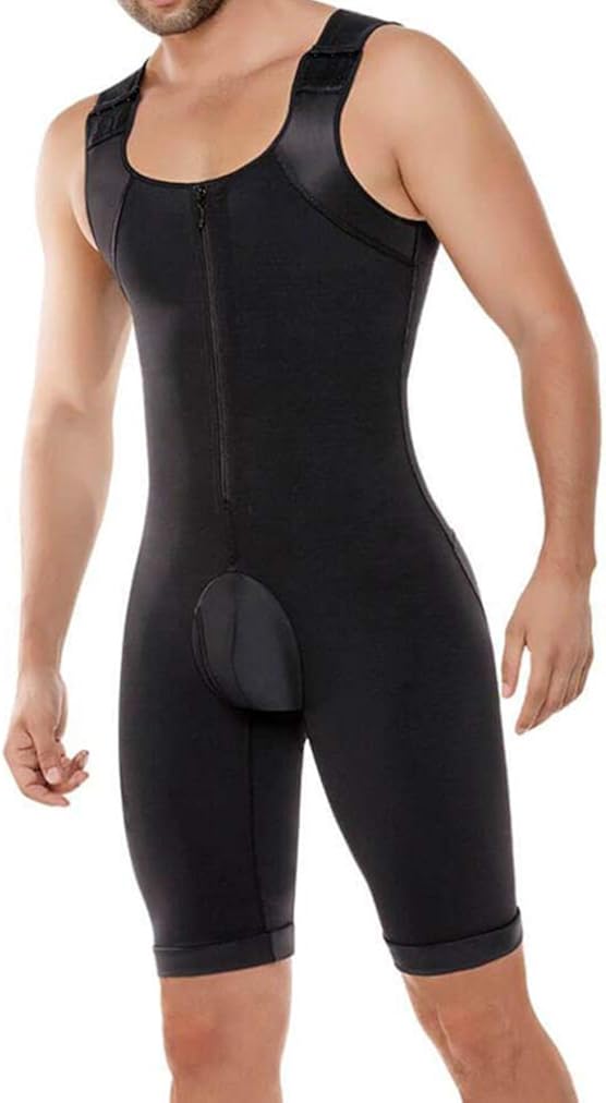 XOKIMI Mens Full Body Shaper Compression Bodysuit Shaper