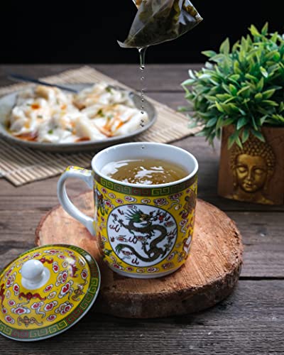 Karma Kettle Zen Collection Green with Peach and Jasmine, 20 Pyramid Tea Bags - Natural Detox | Aromatherapy |Healthy Skin | Metabolism Booster - Image 7 thumbnail
