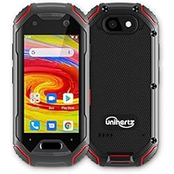 Cargador Frontal Mas Grande Del Mundo Unihertz Atom, el Smartphone 4G Escabroso más pequeño del Mundo, Android 9.0 Pie Smartphone Desbloqueado con 4GB de RAM y 64 GB de ROM