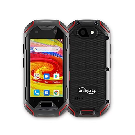 Unihertz Atom, Kleinstes 4G Rugged Smartphone der Welt, Android 8.1 Oreo entsperrt Intelligentes Telefon mit 4 GB RAM und 64 GB ROM