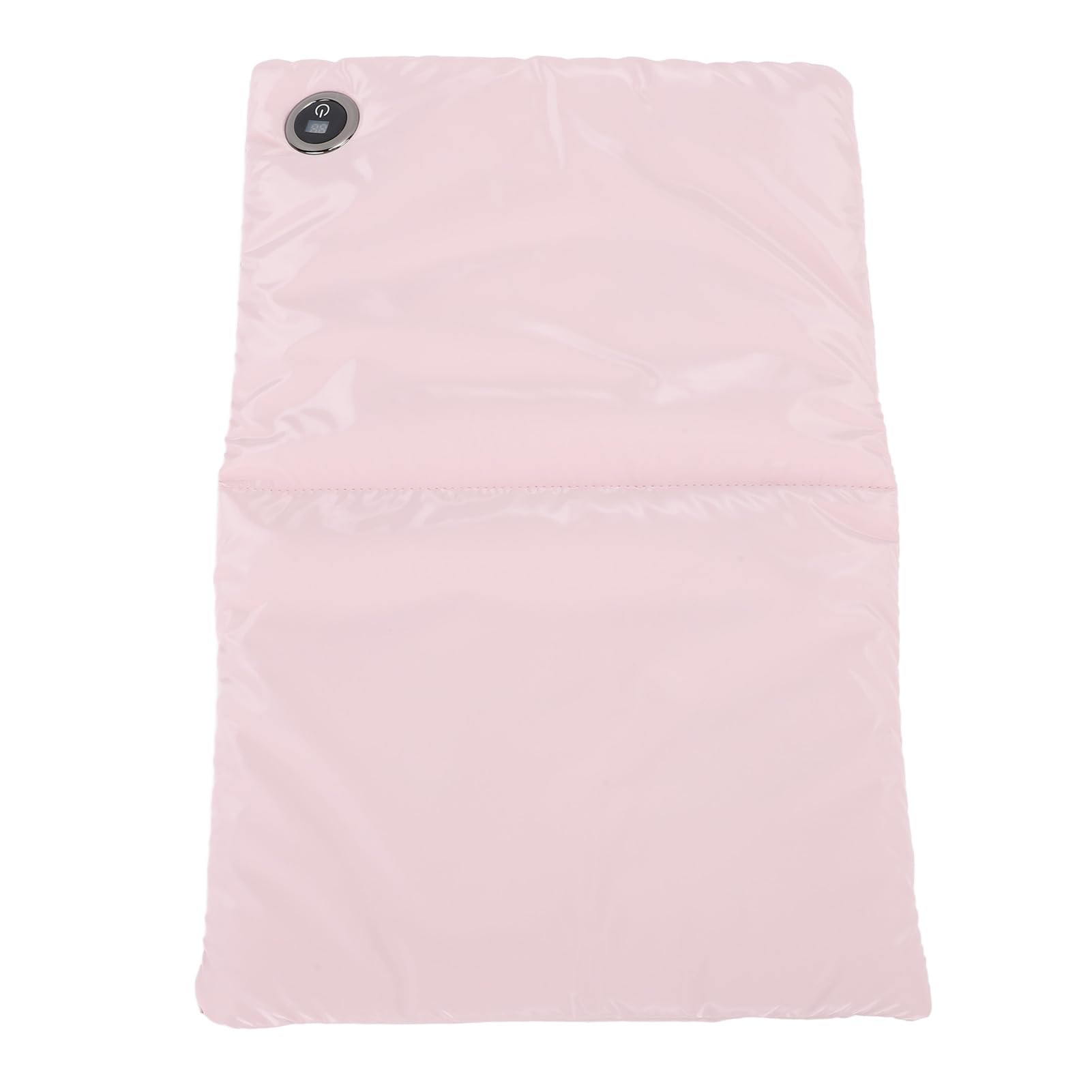 Beheizte Graphen-Handwärmertasche, USB-Aufladung, 3 Temperaturstufen, waschbar, doppelseitige beheizte Handwärmertasche für den Winter (Rosa)