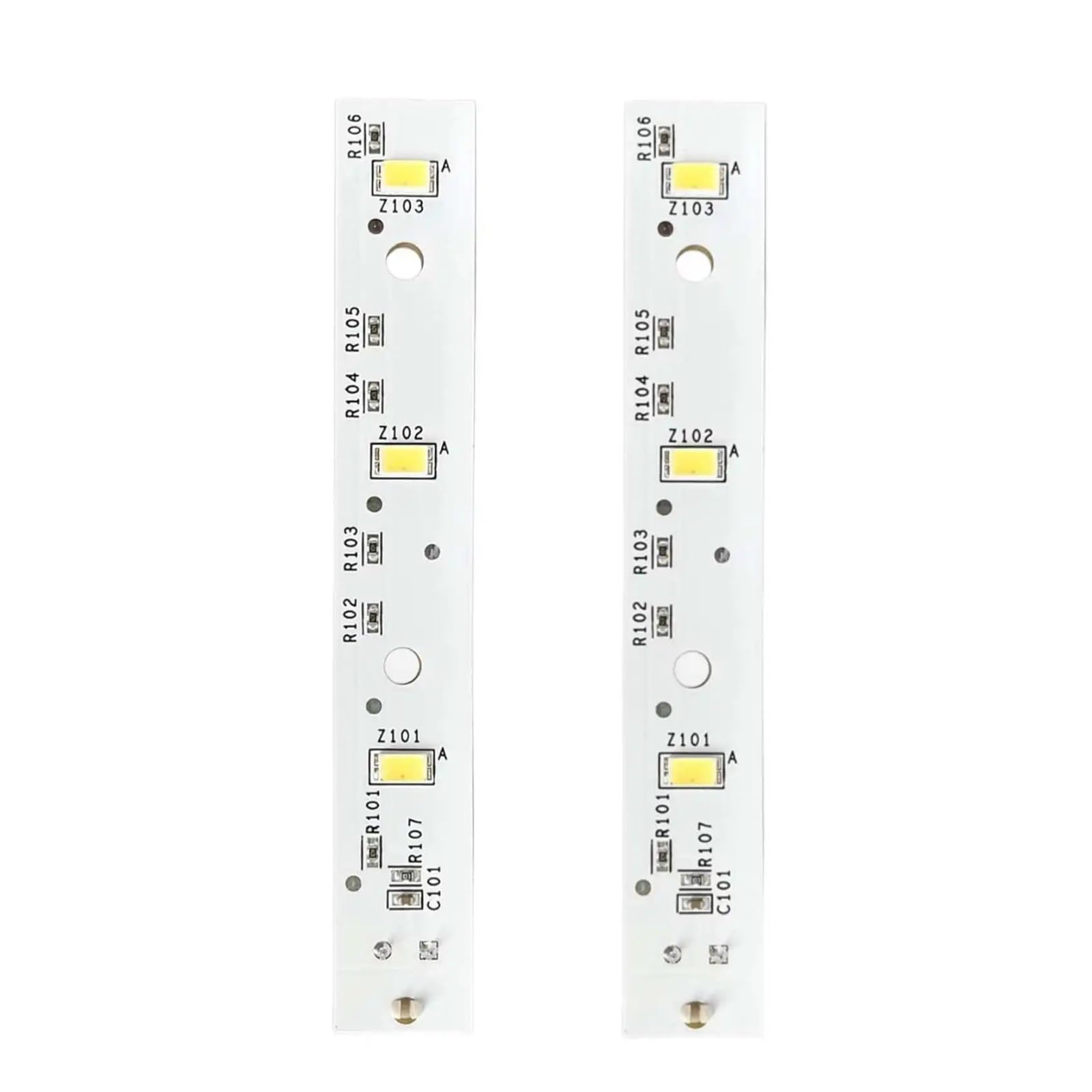 Generic 2 szt. WR55X26671 do lodówki, wodoodporna tablica świetlna LED, część DIY do wymiany żarówki w lodówce, akcesoria do lodówki