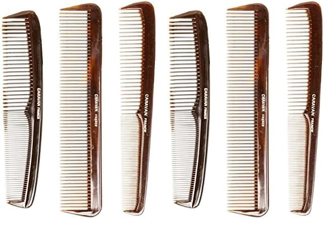 Caravan Tortoise Set Of 3 Shell Comb, French Full (Pack of 2)