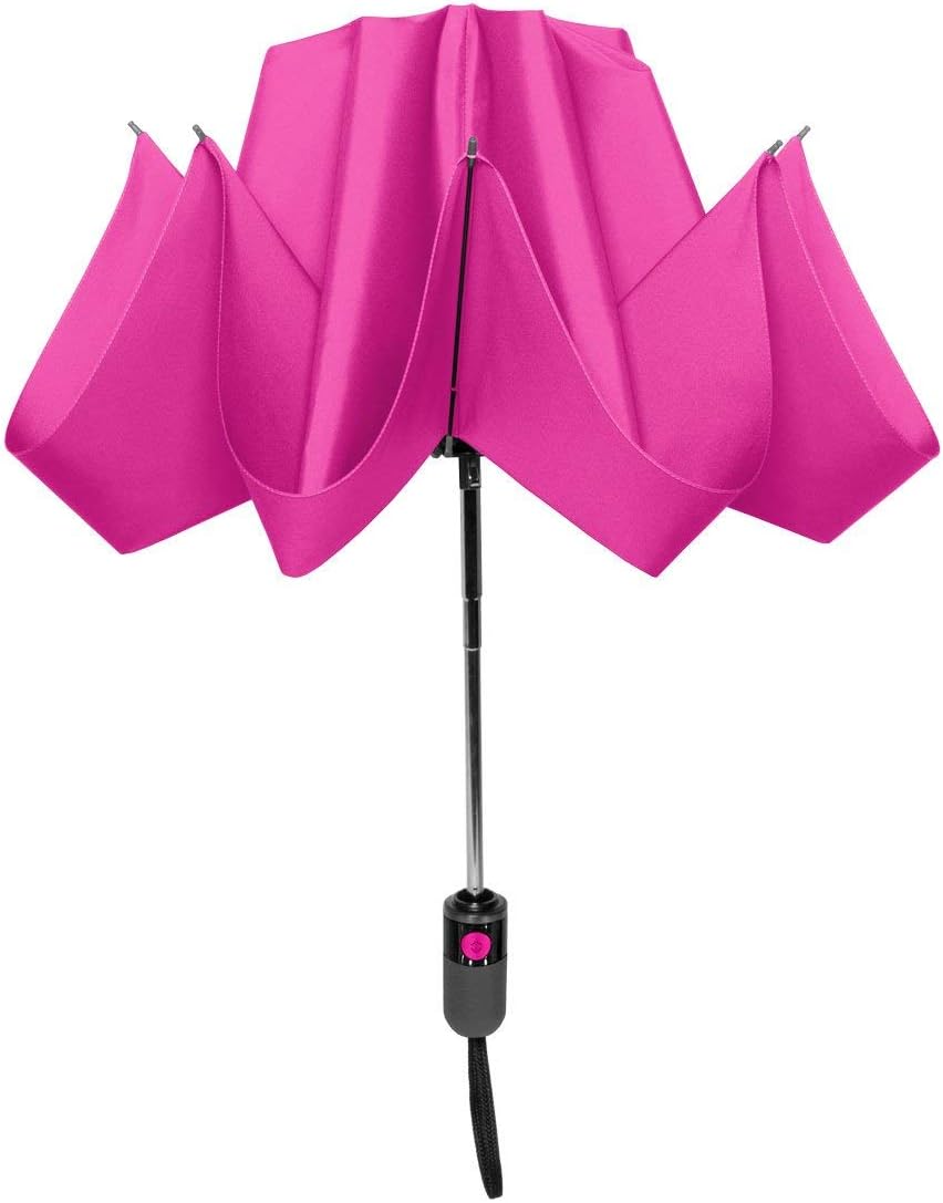 SHEDRAIN Reversible Auto Hot Pink Umbrella, 1 EA