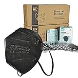 ✅ Entrega URGENTE 🚛 Up Mask x20 Bochuan Mascarillas FFP2 Premium Negras de 5 Capas con Certificación Europea ] 👍 CE 2163  EN149:2001+A1:2009  UE 2016/425 (Negras, x20 uds)