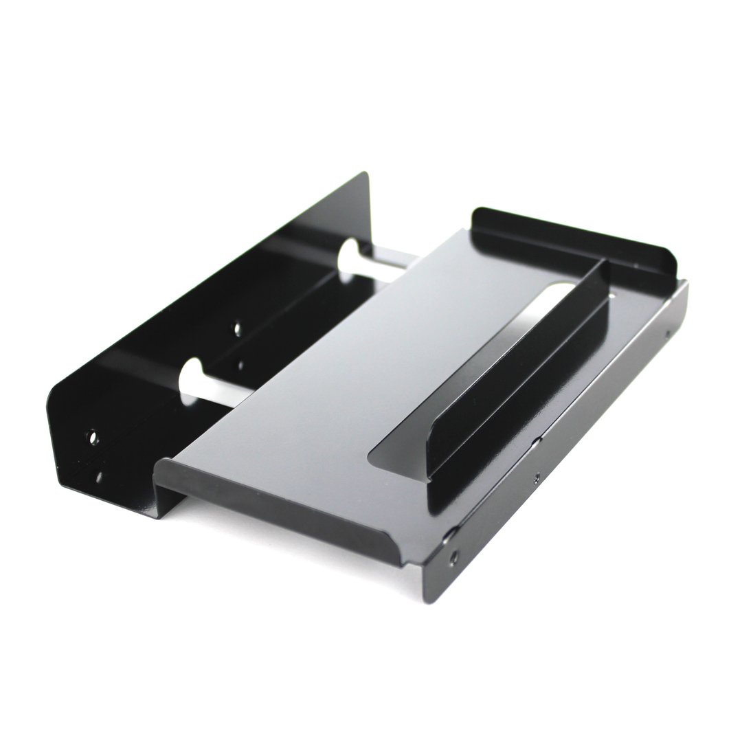 FANTEC QB-Bracket 25, 3,5" zu 2,5" Festplatten Adapter für Gehäuse der QB-Serie, schwarz