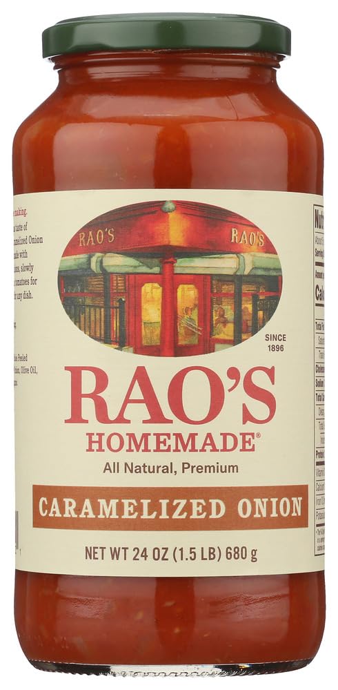 Rao's Homemade All Natural Caramelized Onion Sauce, 24 Ounce (Pack of 12)