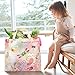 NymphFable 6 Pcs Bolsa Compra Reutilizables Jardín de Libélulas Bolsas para Comestibles...