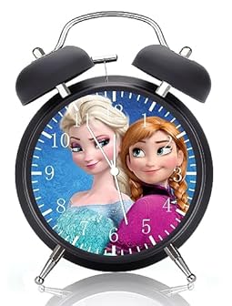 Disney Frozen Twin Bell Alarm Clocks photo Disney Frozen Twin Bell Alarm Clocks