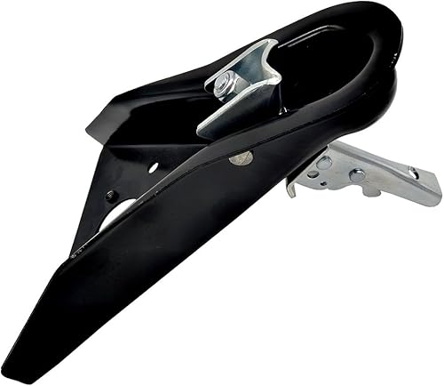 Miniatura 21 de NBJINGYI Acoplador de marco A clase III de 2 pulgadas, capacidad de 7,000 libras, cabezal forjado resistente, recubrimiento en polvo, cierre rápido