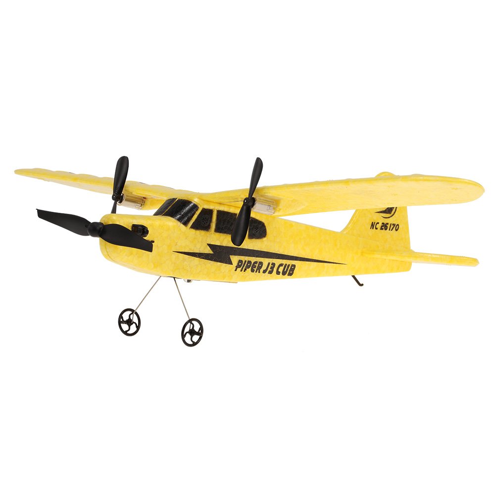 Aereo RC, FX-803 2.4G 2CH 380mm Apertura alare Telecomando Aliante Ala Fissa Aereo RC Aereo Facile da Volare per Principianti