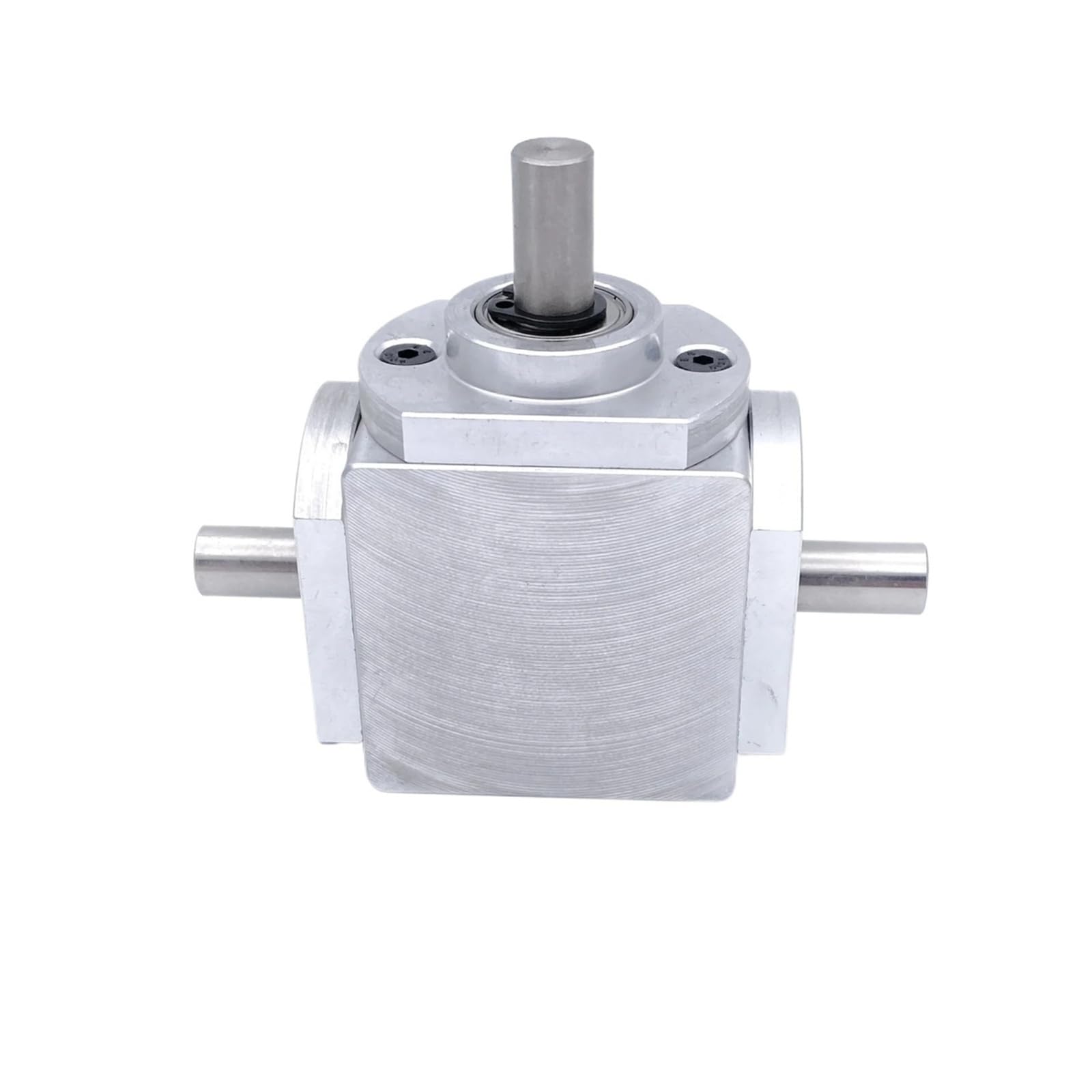 Gearbox T Shape Reverse Gearbox 1 to 1 Transmission Steering Angel Device 6mm Dual Shaft Spiral Bevel Gear Commutator Steering Direction