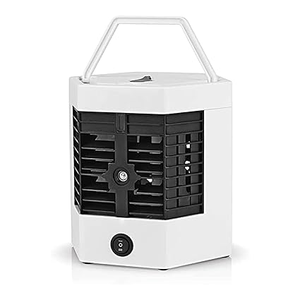 MINI AIR CONDITIONER ARCTIC COOLER HUMIDIFIER PORTABLE FAN PERSONAL SPACE THE QUICK & EASY WAY TO COOL ANY