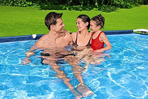 Image of FunZone 56411 Above Ground Pool Set 3.00 m x 2.01 m x 66 cm for Kids and Adults