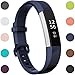 Maledan Compatible with Fitbit Alta Bands, Replacement Band for Fitbit Alta HR/Alta/Ace, Small, Navy Blue